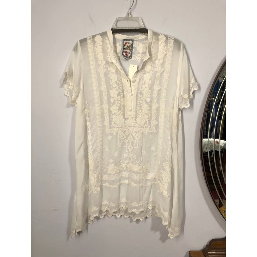 Johnny Was Liesse Tonal Tunic